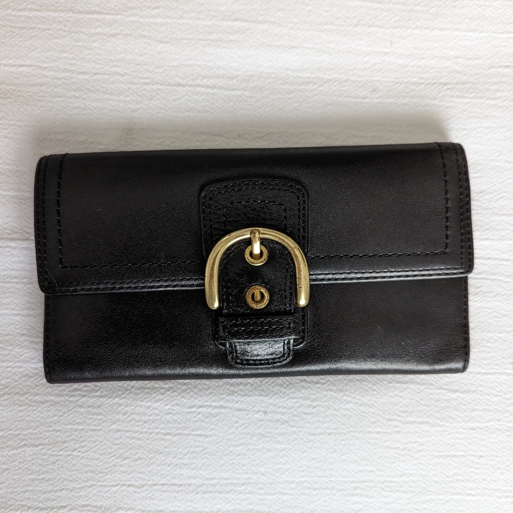 Coach Black Wallet